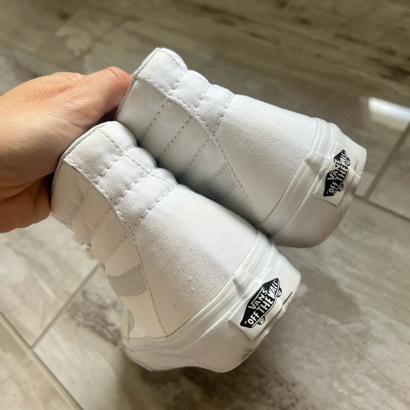 White high top Vans - Picture 4 of 10